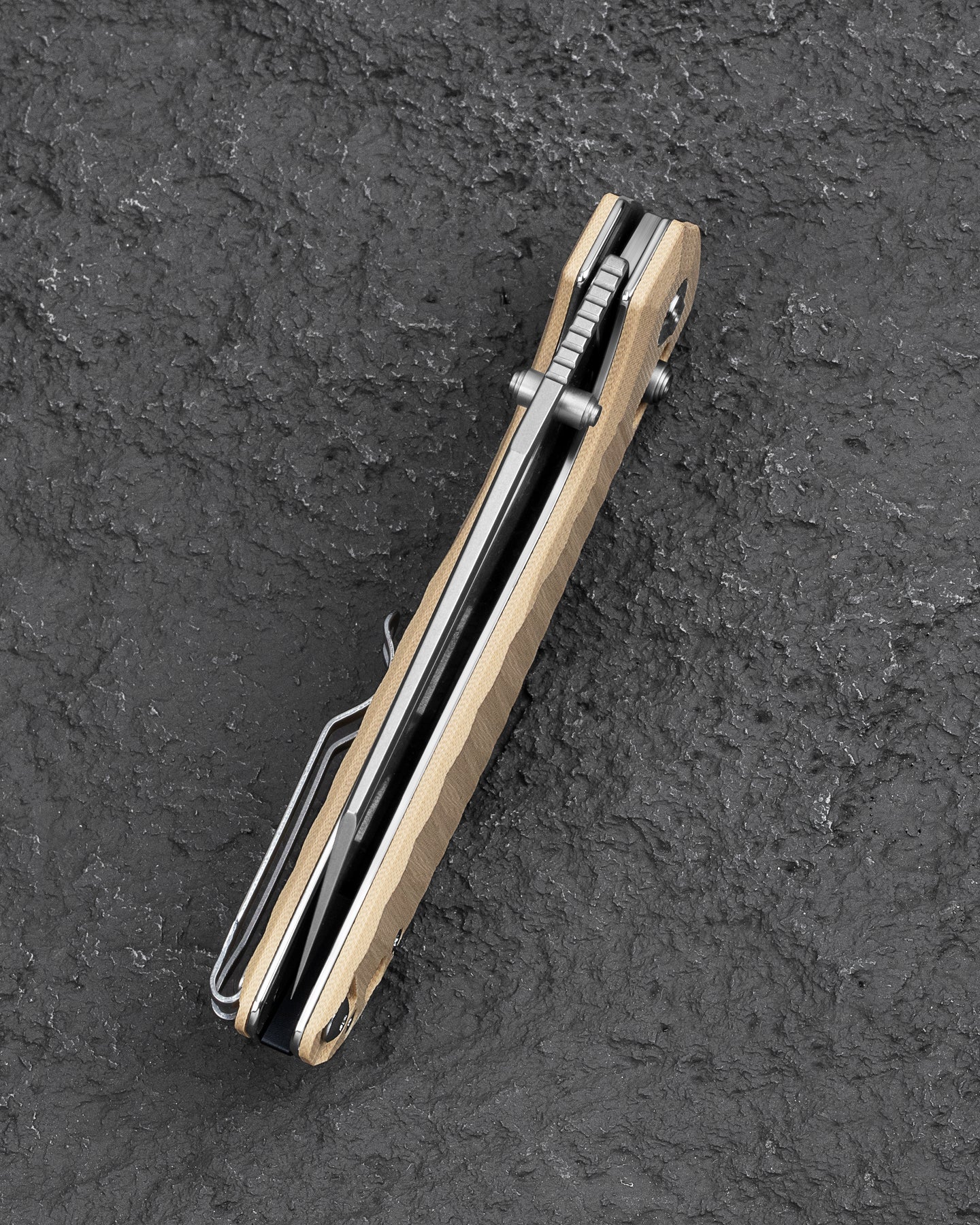 Bestech Liger BG61C D2 Blade G10 Handle Crossbar Lock Folding Knife