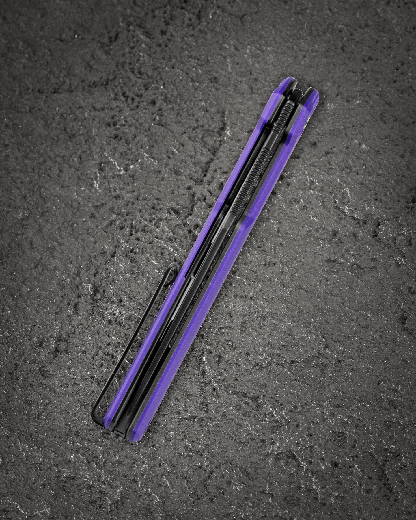 Bestech Duoz BG65E 14C28N Blade Purple G10 Handle Liner Lock Folding Knife