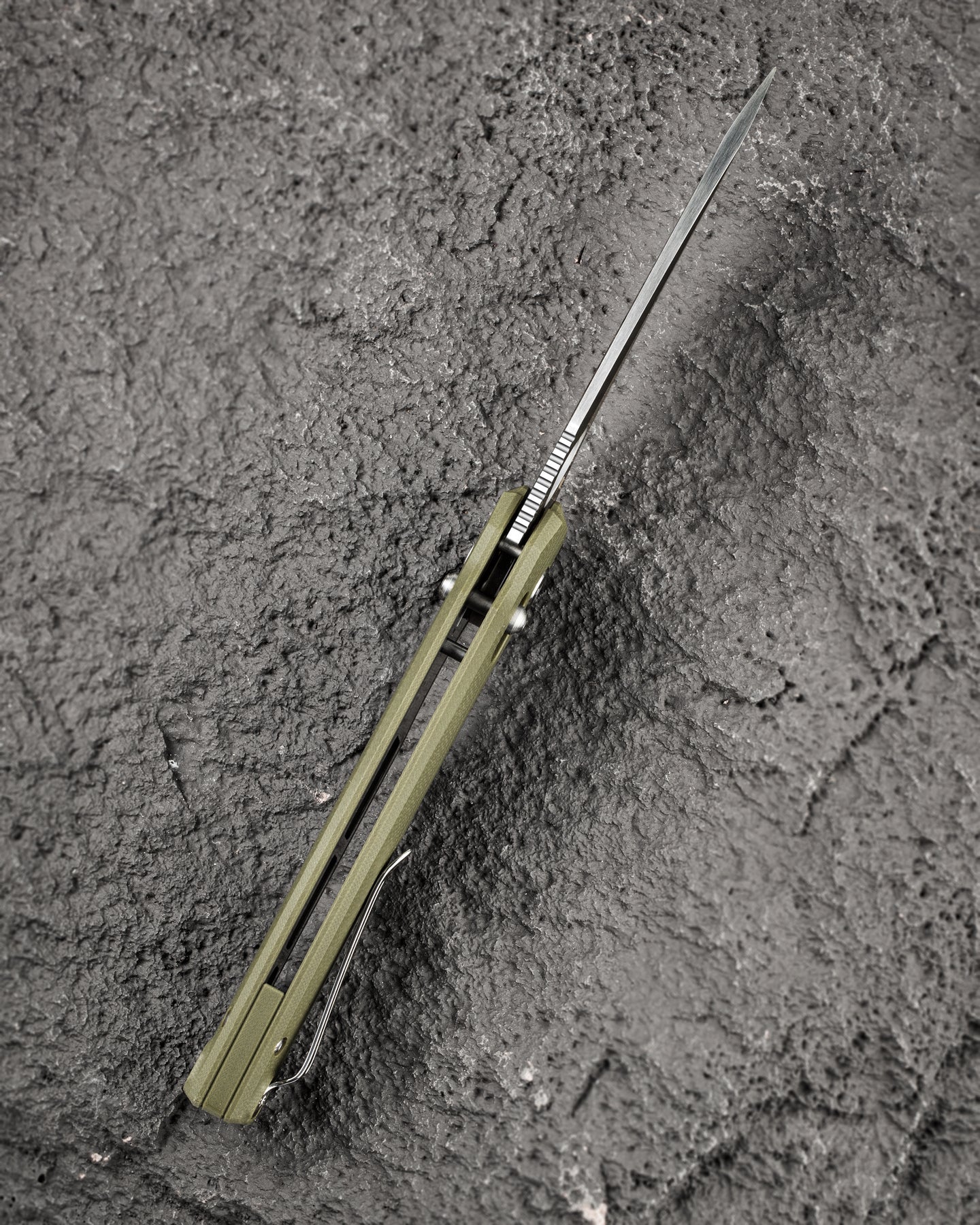 Bestech Noctar BG66B 14C28N Blade OD Green G10 Handle Crossbar Lock Folding Knife