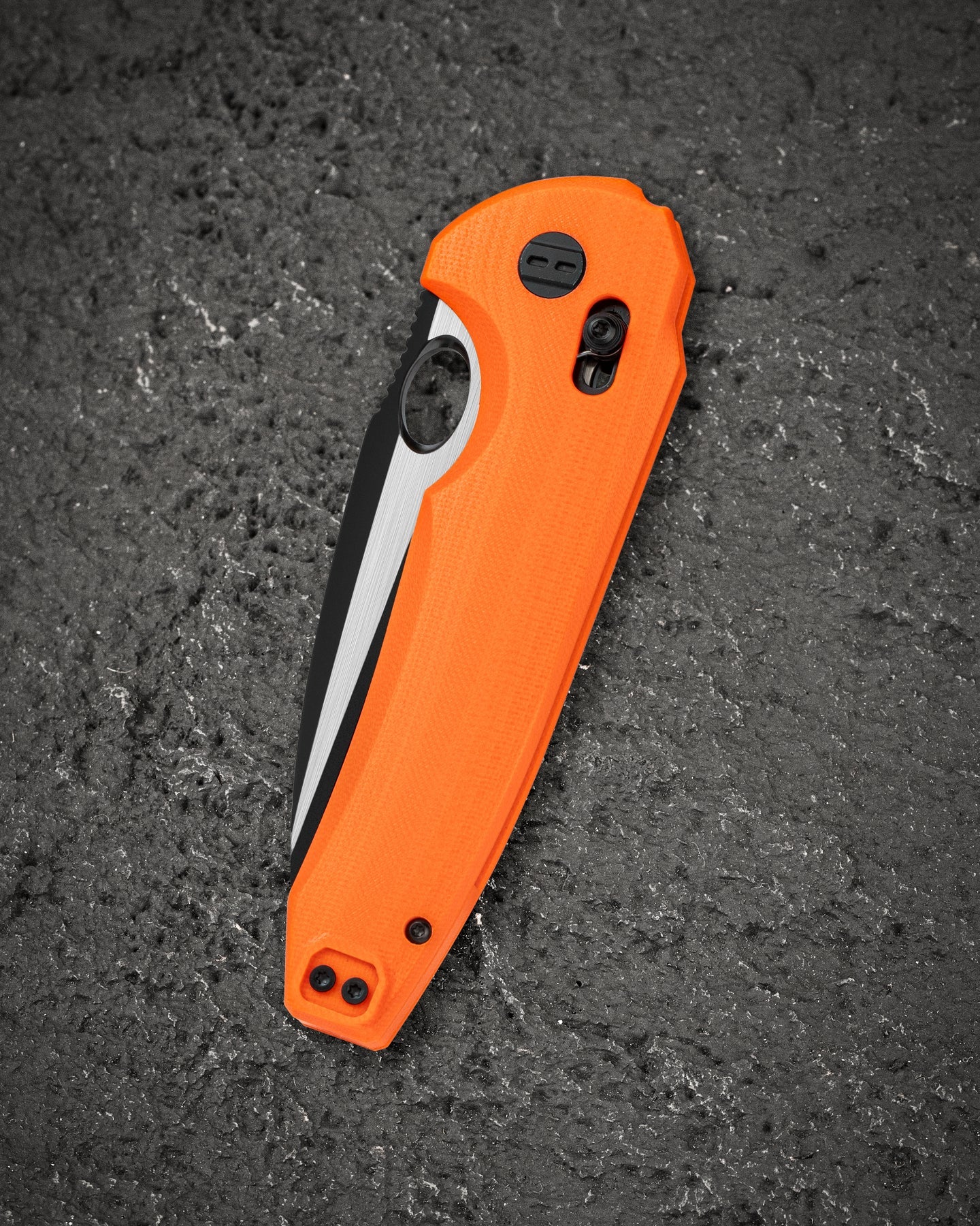Bestech Noctar BG66D 14C28N Blade Orange G10 Handle Crossbar Lock Folding Knife