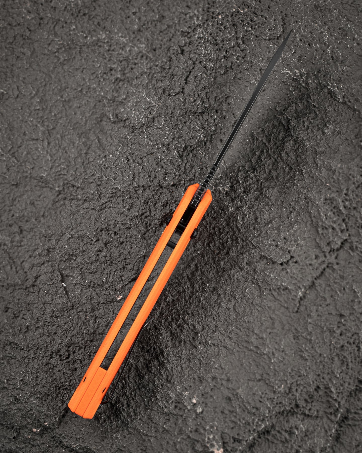 Bestech Noctar BG66D 14C28N Blade Orange G10 Handle Crossbar Lock Folding Knife