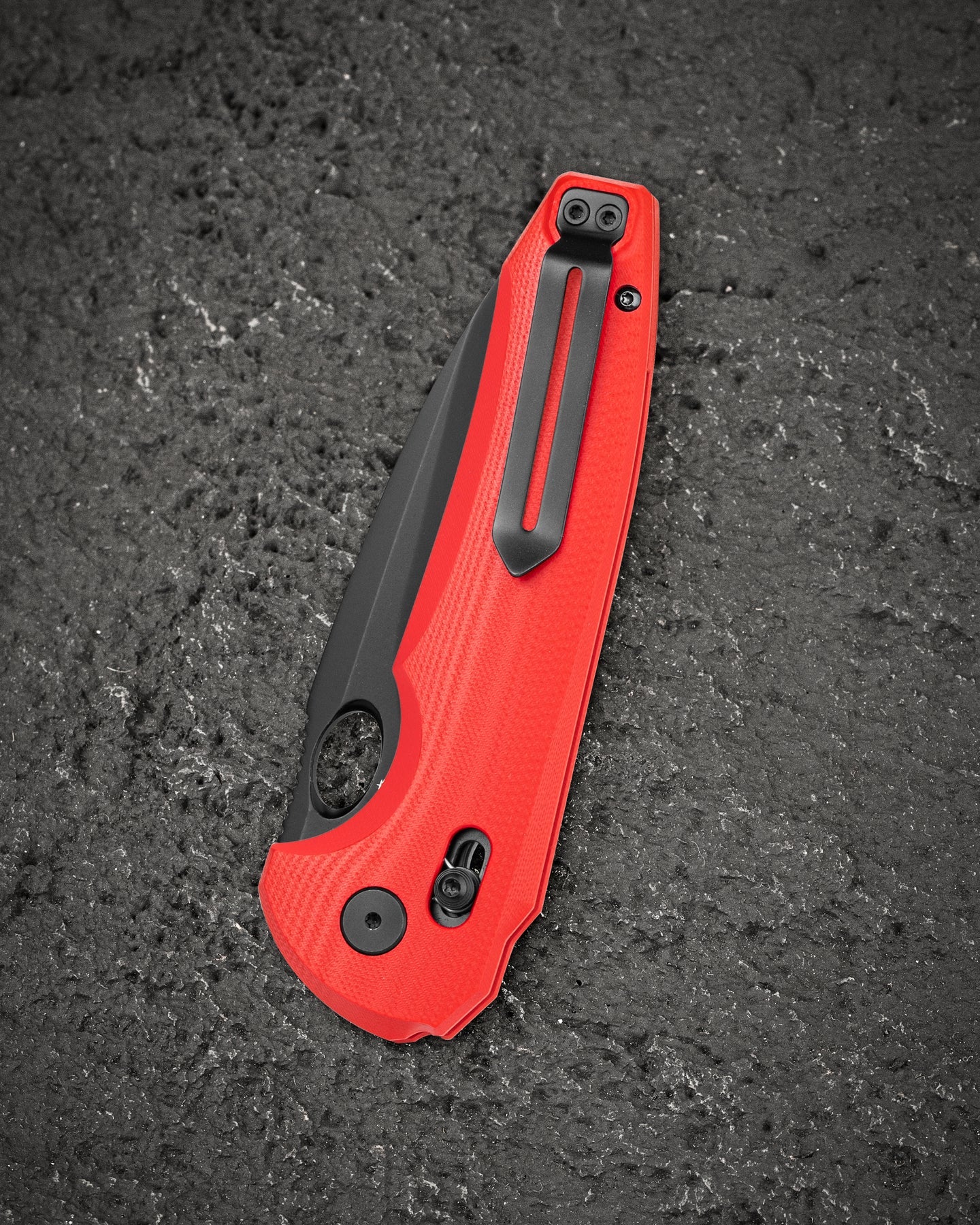 Bestech Noctar BG66G 14C28N Blade Red G10 Handle Crossbar Lock Folding Knife