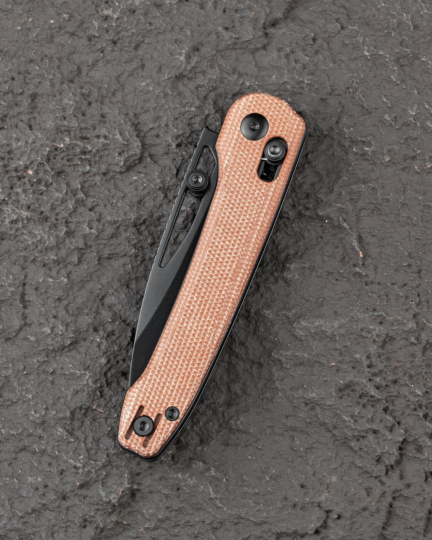 Bestech Cobber BG68F 14C28N Blade Brown Micarta Handle Crossbar Lock Folding Knife
