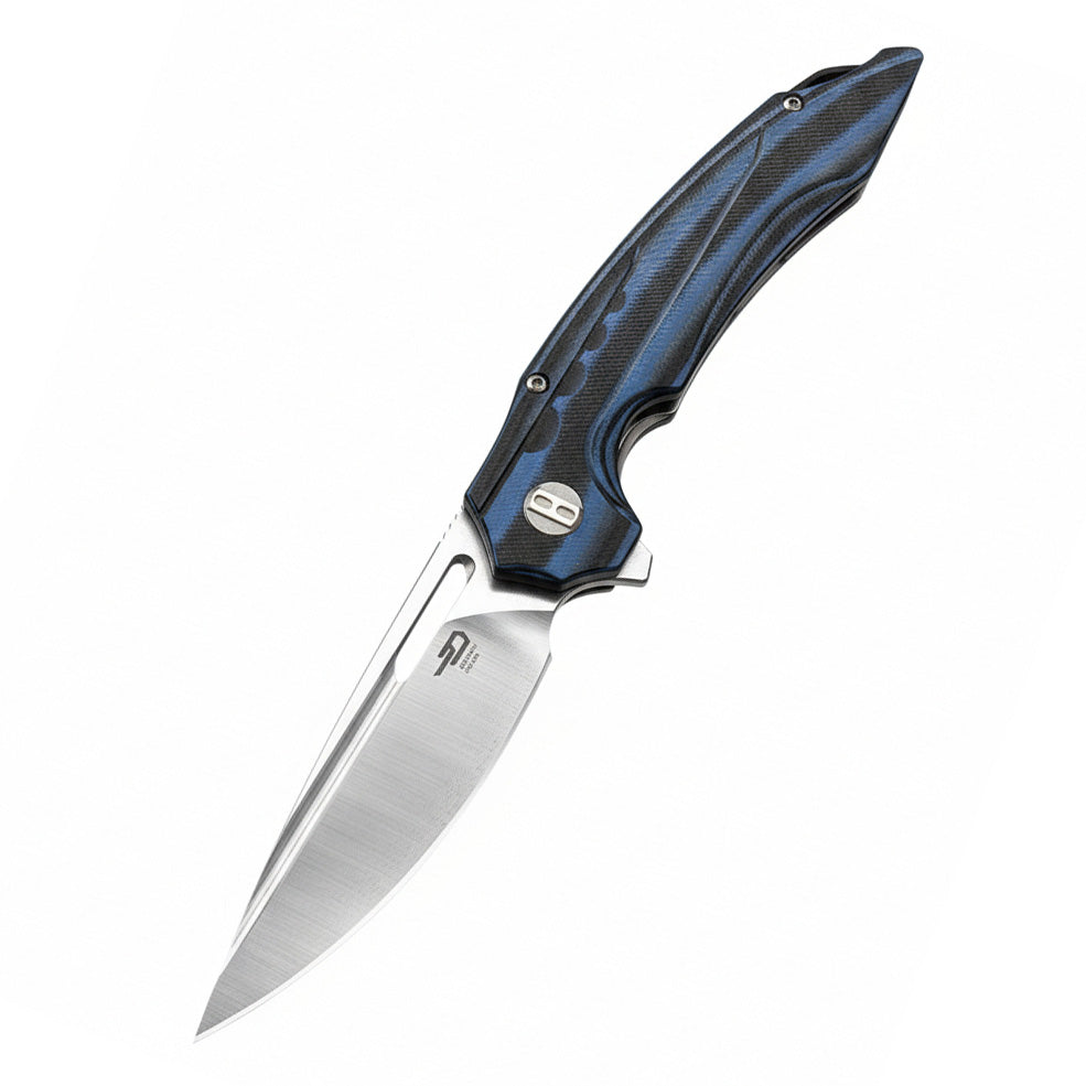 Bestech Ornetta BL02A N690 Blade Carbon Fiber and G10 Handle Liner Lock Folding Knife