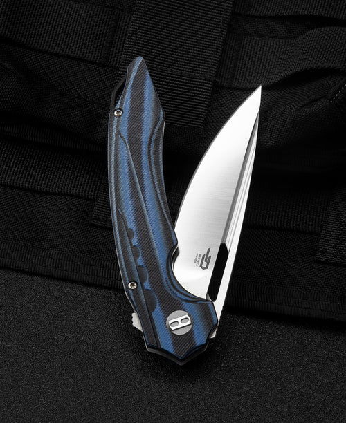 Bestech Ornetta BL02A N690 Blade Carbon Fiber and G10 Handle Liner Lock Folding Knife