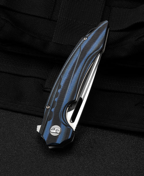 Bestech Ornetta BL02A N690 Blade Carbon Fiber and G10 Handle Liner Lock Folding Knife