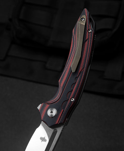 Bestech Ornetta BL02B N690 Blade Carbon Fiber and G10 Handle Liner Lock Folding Knife