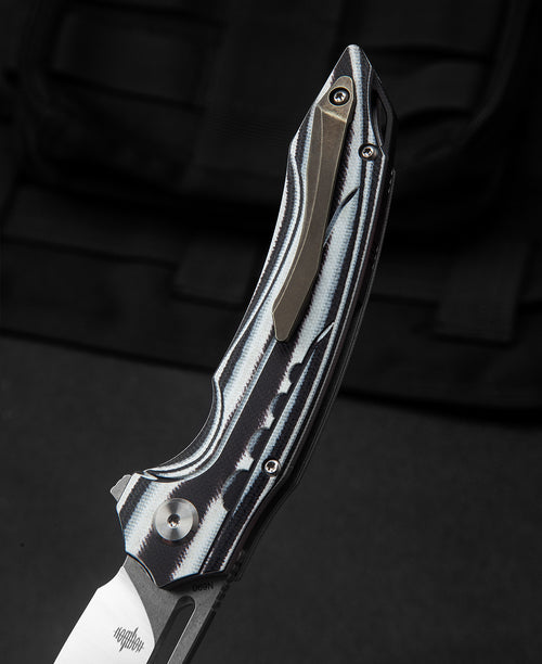 Bestech Ornetta BL02C N690 Blade Carbon Fiber and G10 Handle Liner Lock Folding Knife