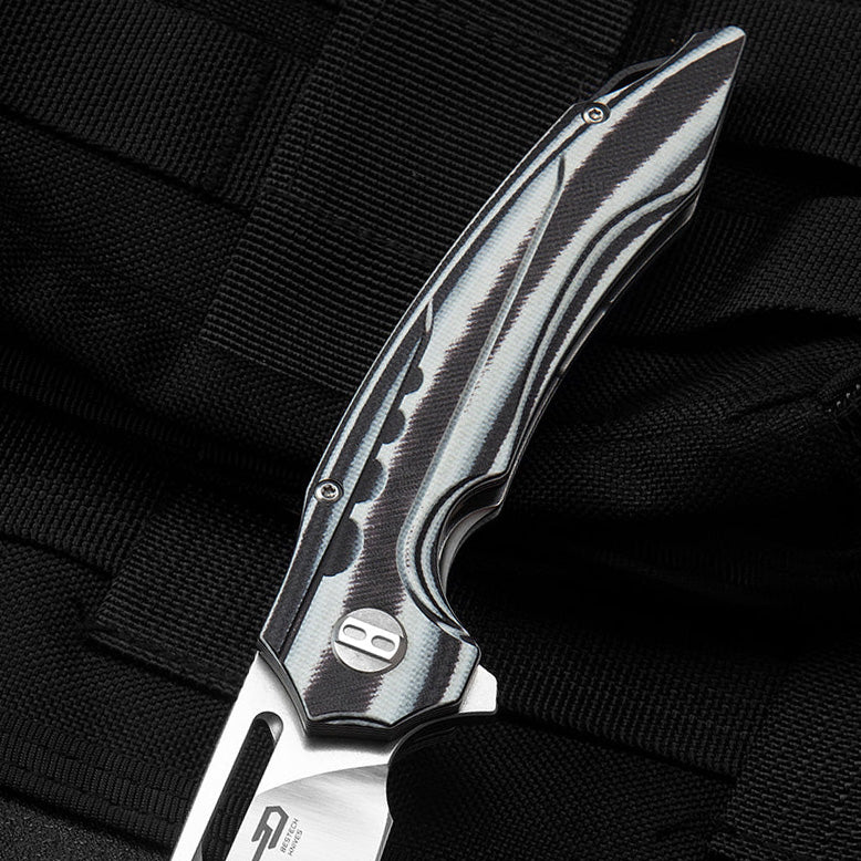 Bestech Ornetta BL02C N690 Blade Carbon Fiber and G10 Handle Liner Lock Folding Knife