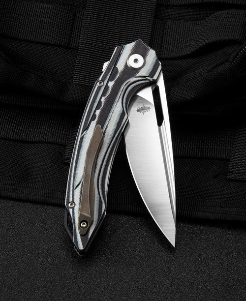 Bestech Ornetta BL02C N690 Blade Carbon Fiber and G10 Handle Liner Lock Folding Knife