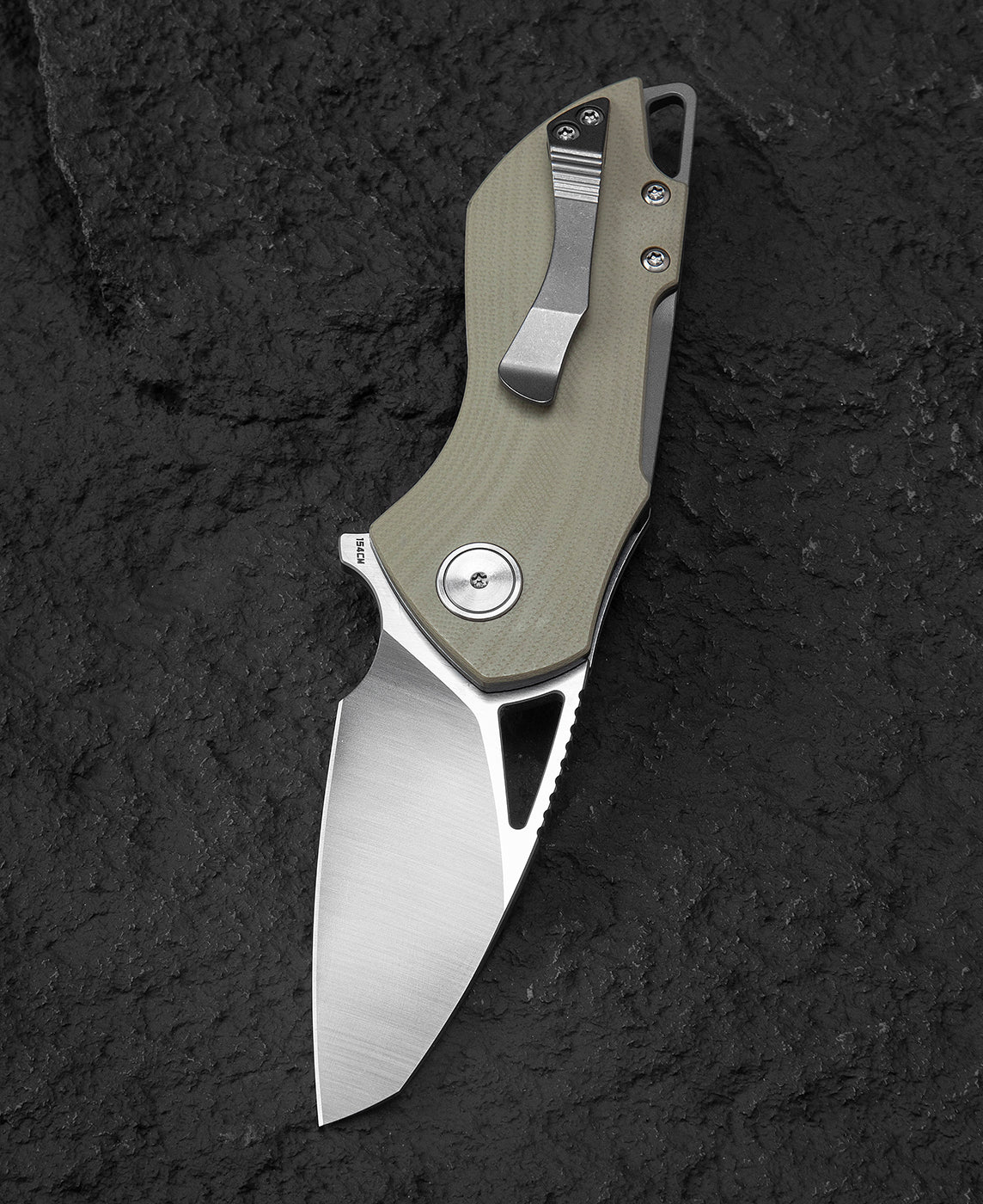 Bestech Riverstone BL03A 154CM Blade G10 Handle Liner Lock Folding Knife