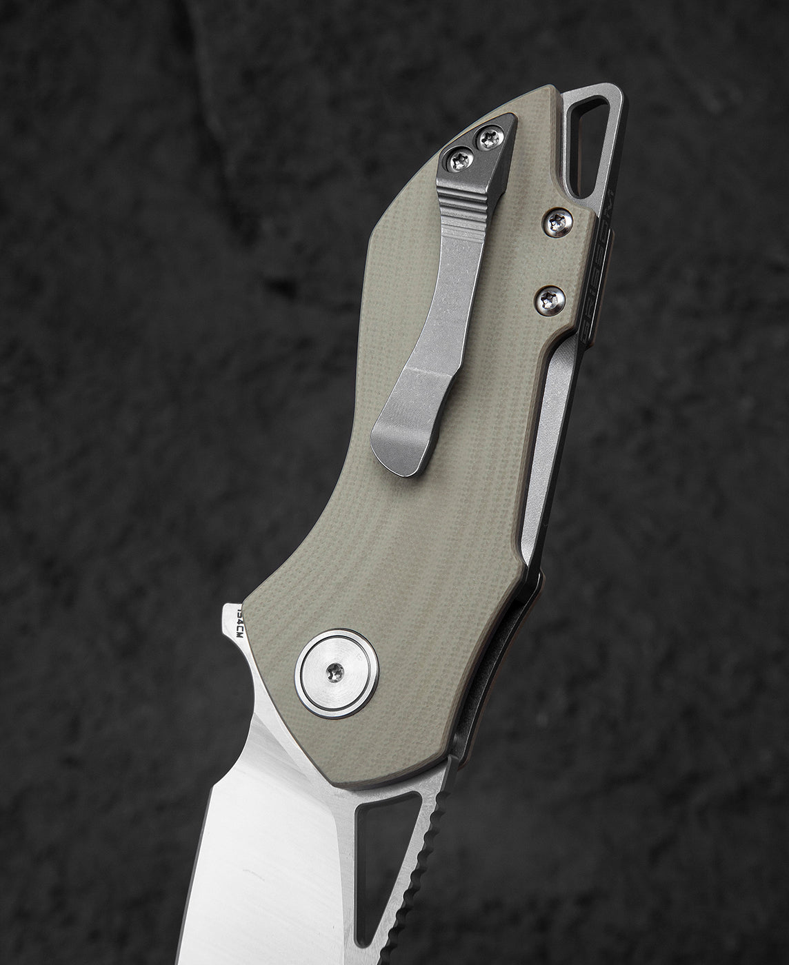 Bestech Riverstone BL03A 154CM Blade G10 Handle Liner Lock Folding Knife