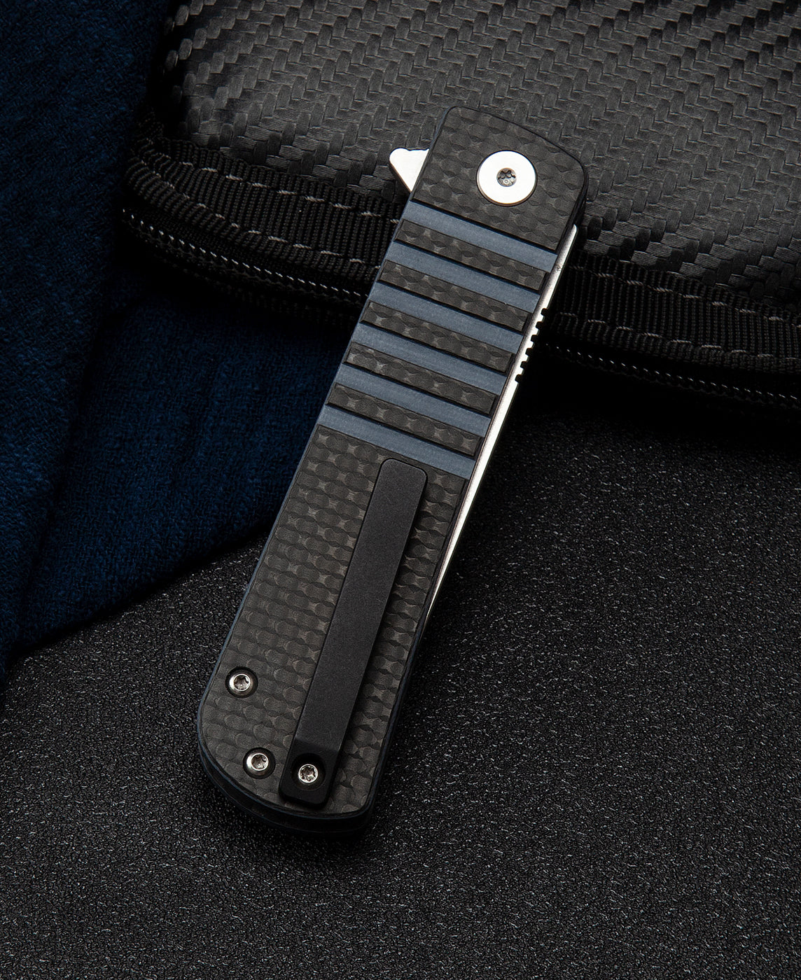 Bestech Titan BL04B 154CM Blade Carbon Fiber and G10 Handle Liner Lock Folding Knife