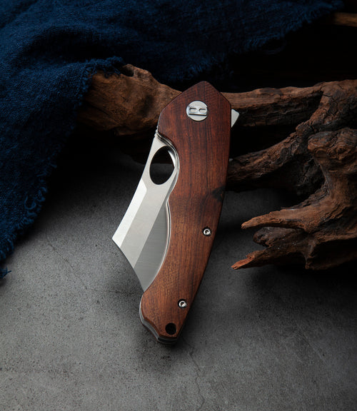 Bestech Skirmish BL06A 154CM Blade Ironwood Handle Liner Lock Folding Knife