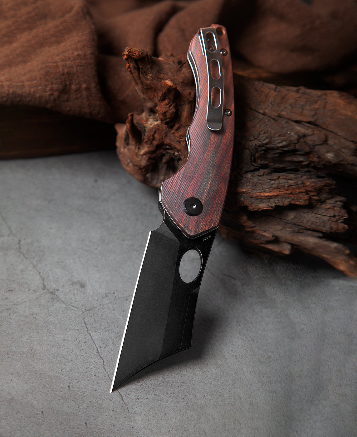 Bestech Skirmish BL06D 154CM Blade Ironwood Handle Liner Lock Folding Knife