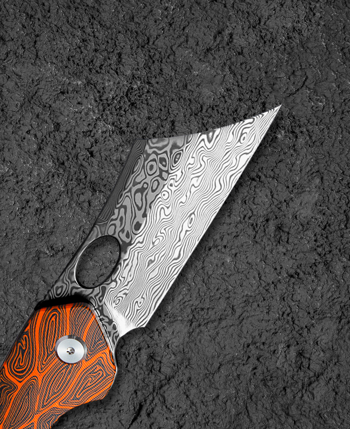 Bestech Skirmish BL07D Damascus Blade G10 Handle Liner Lock Folding Knife