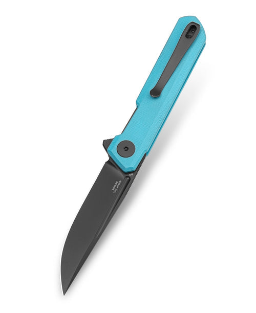 Bestechman Mini Dundee BMK03L D2 Steel Blade G10 Handle Liner Lock Folding Knife