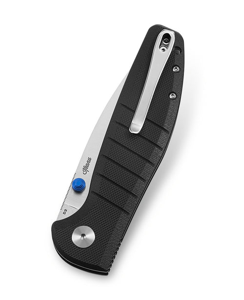 Bestechman Goodboy BMK04A D2 Steel Blade G10 Handle Button Lock Folding Knife