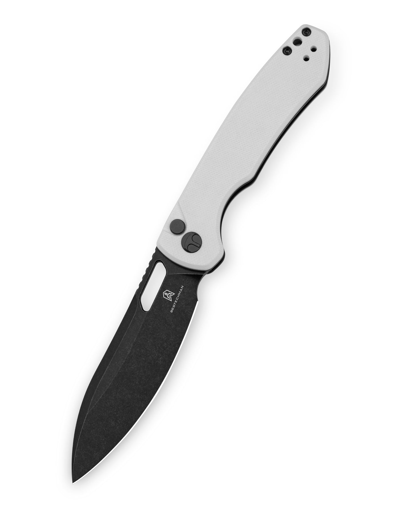 Bestechman Firebird BMK05E D2 Steel Blade G10 Handle Button Lock Folding Knife