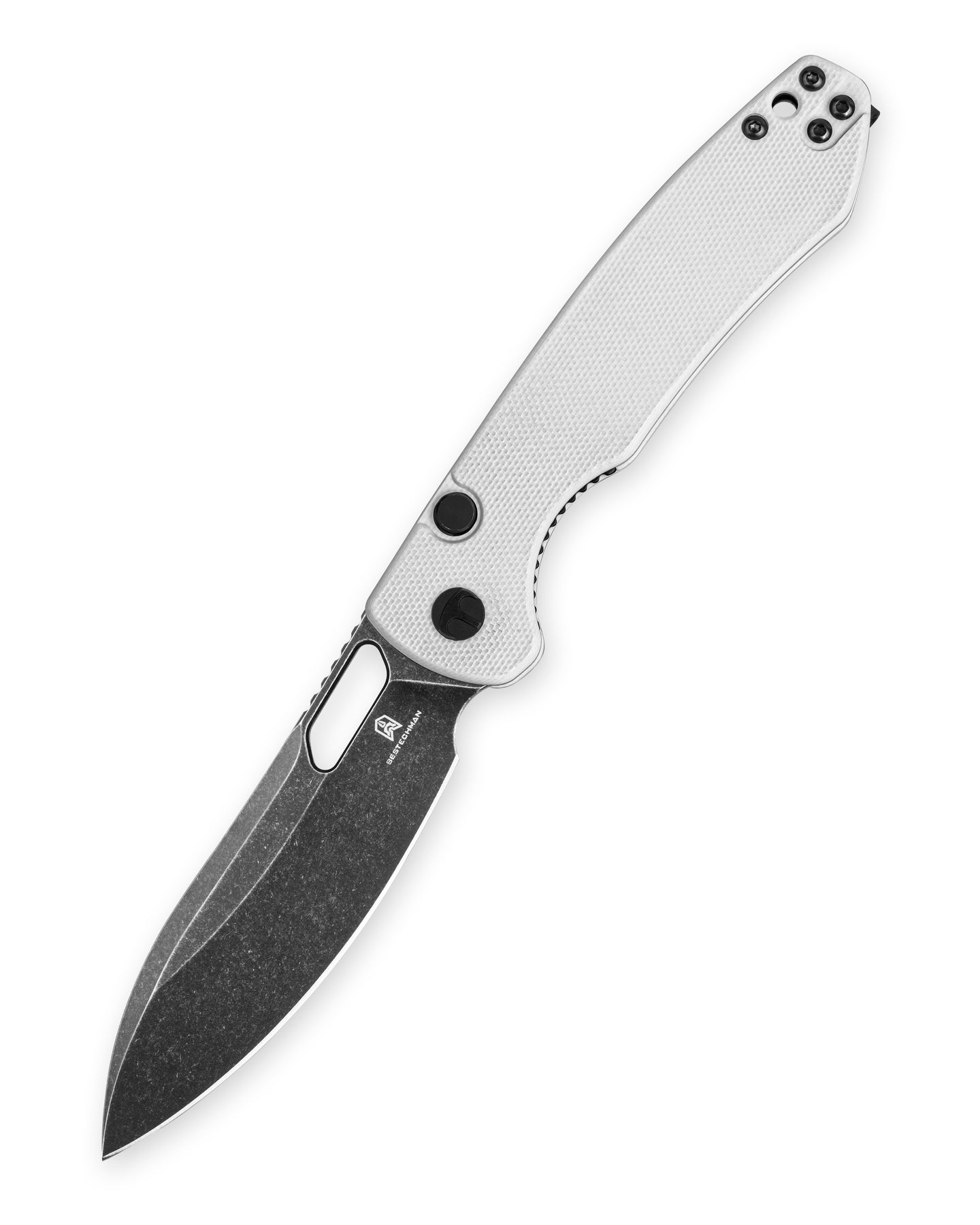 Bestechman Firebird BMK05E D2 Steel Blade G10 Handle Button Liner Lock Folding Knife