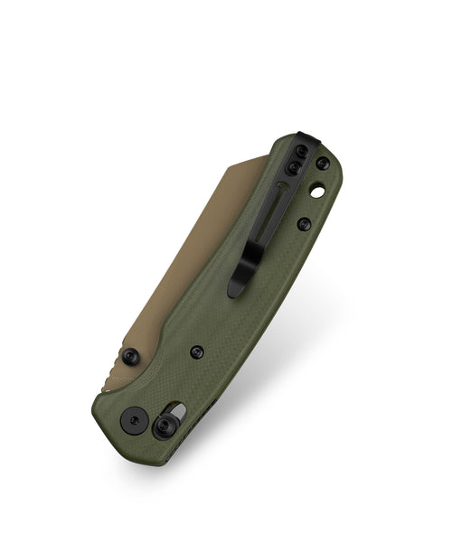 Bestechman Cicada's wing BMK06C 10Cr15MoV Blade G10 Handle Crossbar Lock Folding Knife