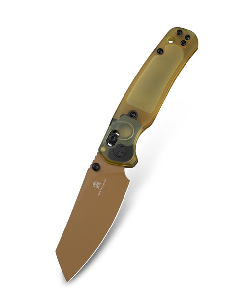 Bestechman Cicada's wing BMK06D 10Cr15MoV Blade Ultem Handle Crossbar Lock Folding Knife