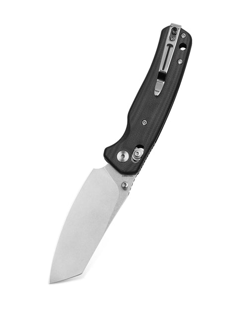 Bestechman Cicada's wing BMK06I 10Cr15MoV Blade G10 Handle Crossbar Lock Folding Knife