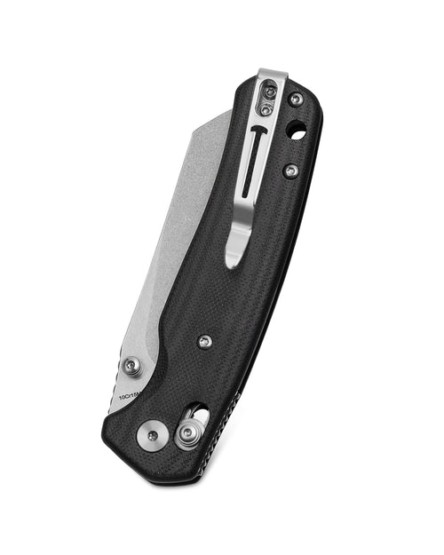 Bestechman Cicada's wing BMK06I 10Cr15MoV Blade G10 Handle Crossbar Lock Folding Knife