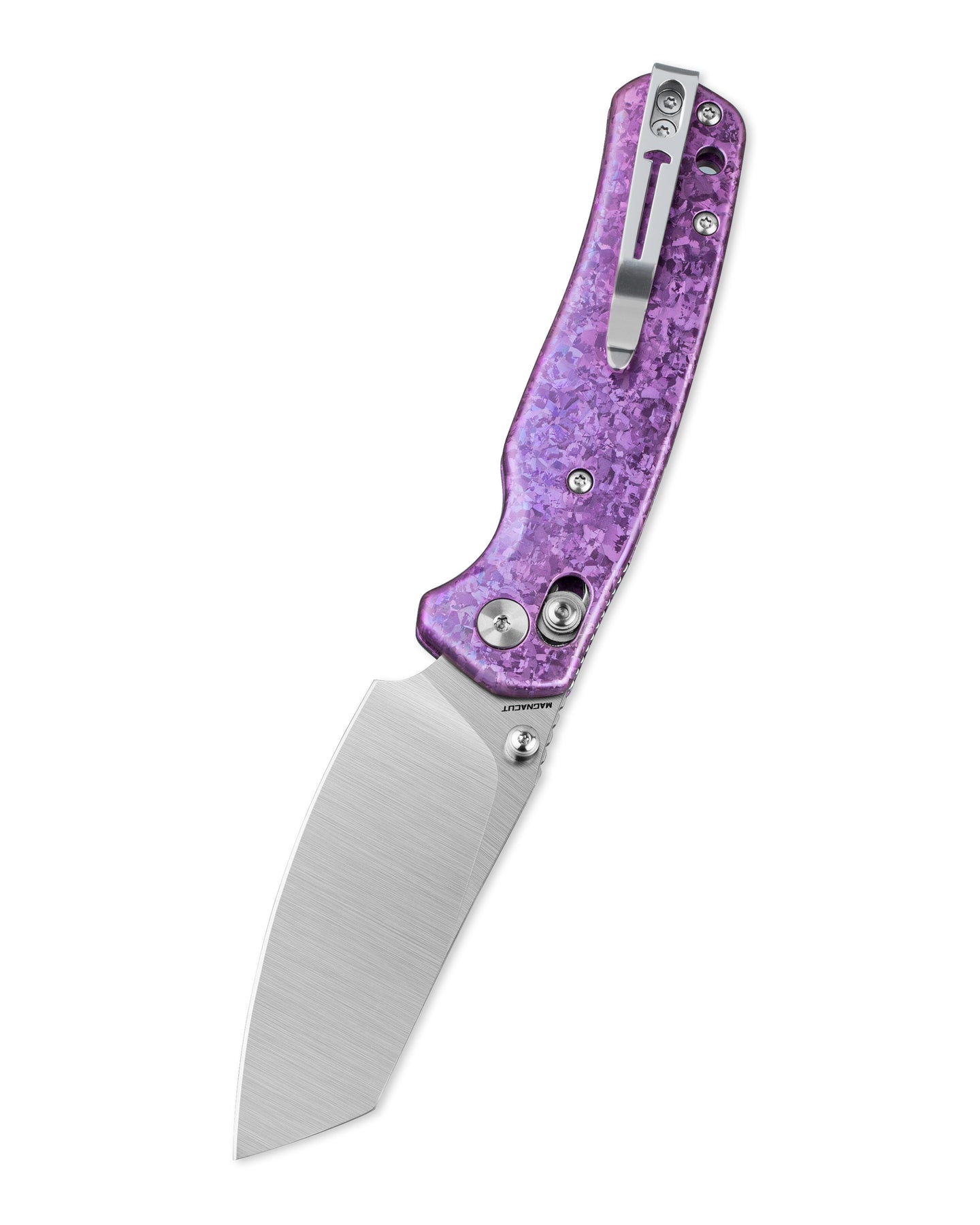 Bestechman Cicada's wing BMK06O Magnacut Blade Titanium Handle Crossbar Lock Folding Knife