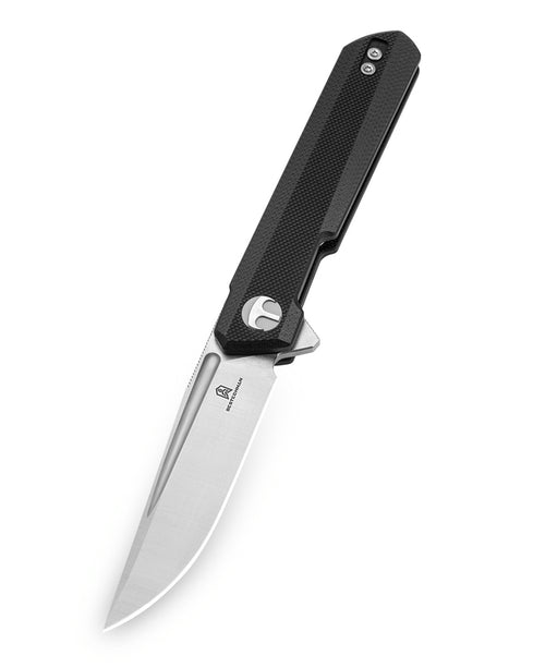 Bestechman Mini Dundee BMK08A D2 Steel Blade G10 Handle Liner Lock Folding Knife