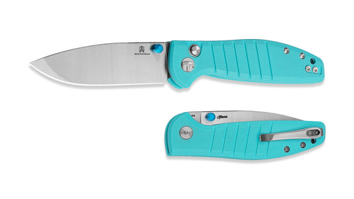 Bestechman Goodboy Jr. BMK10B D2 Blade G10 Handle Button Lock Folding Knife