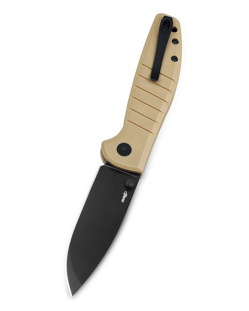 Bestechman Goodboy Jr. BMK10F D2 Blade G10 Handle Button Lock Folding Knife