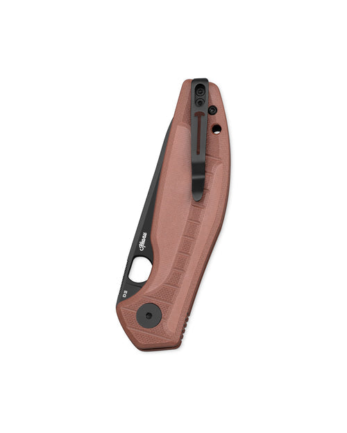 Bestechman Angry Owl BMK12D-2 D2 Blade G10 Handle Button Lock Folding Knife