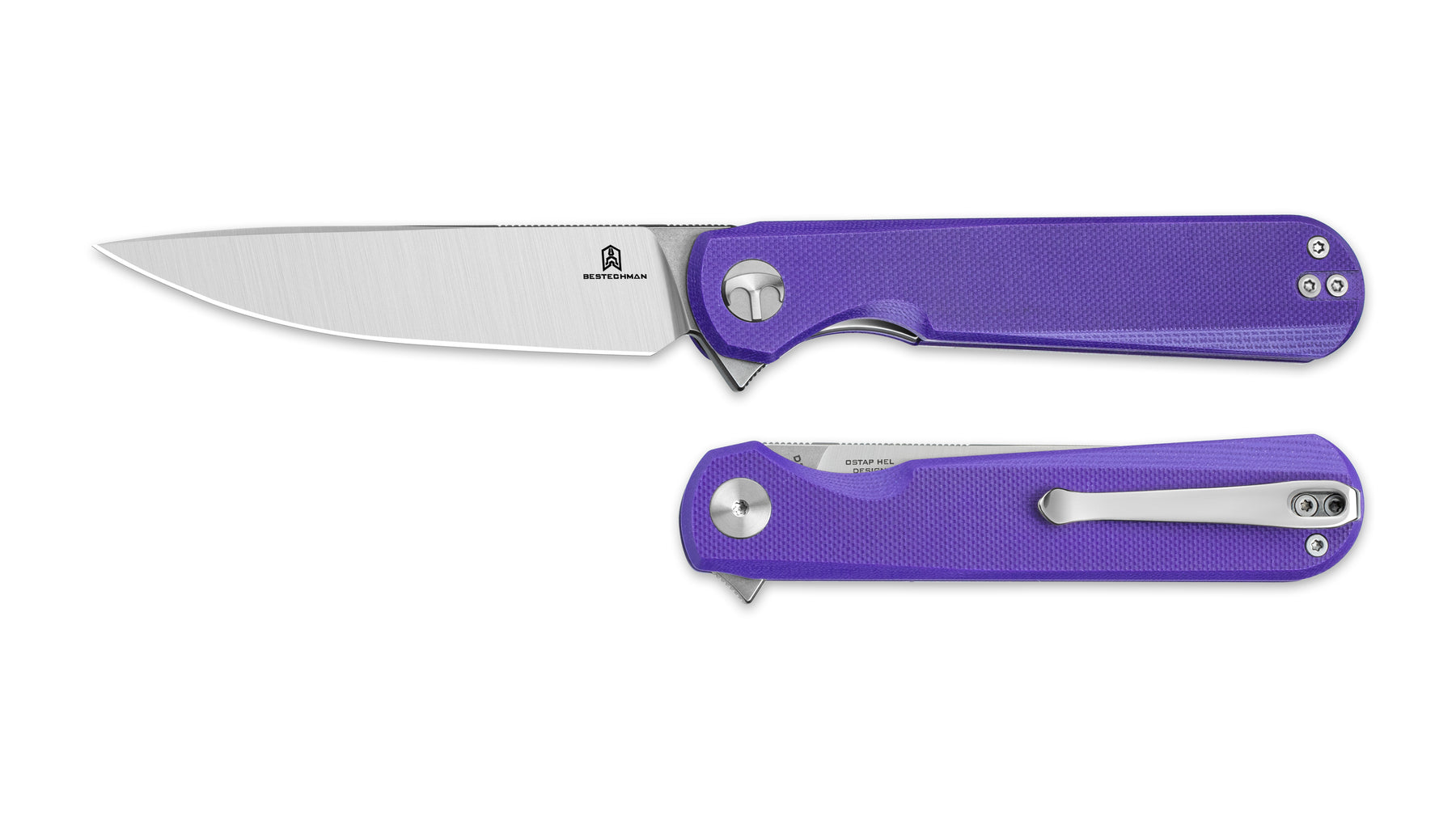 Bestechman Flick BMK13B D2 Steel Blade G10 Handle Liner Lock Folding Knife