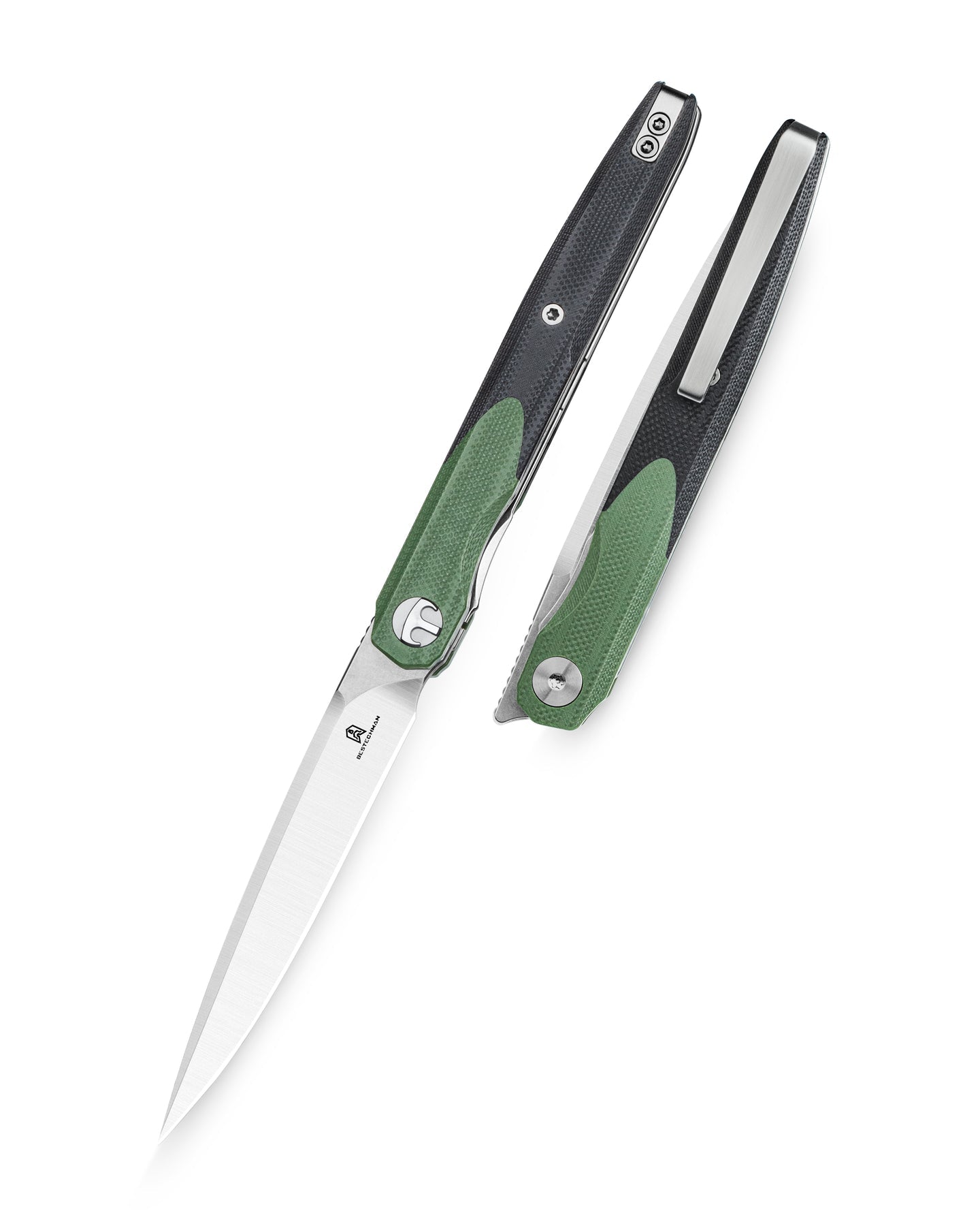 Bestechman Lanza BMK14C 14C28N Steel Blade G10 Handle Liner Lock Folding Knife