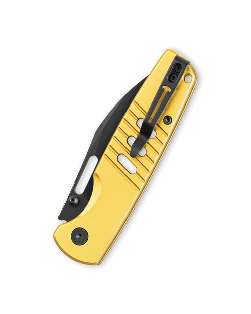 Bestechman Vector BMK15E D2 Steel Blade Aluminum Handle Button Lock Folding Knife
