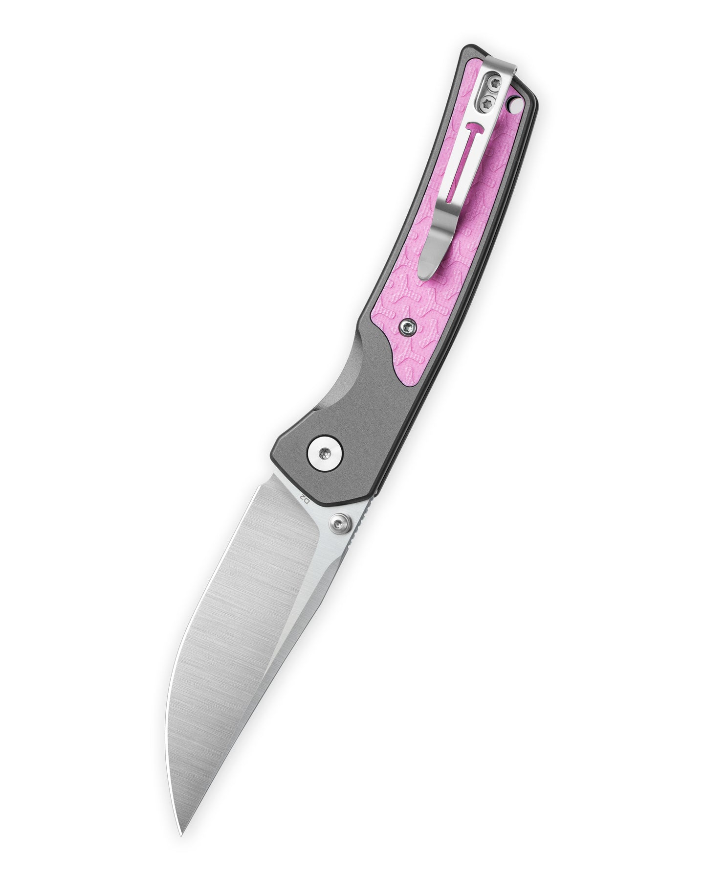 Bestechman Icebreaker BMK16B D2 Blade Aluminum Handle Button Lock Folding Knife