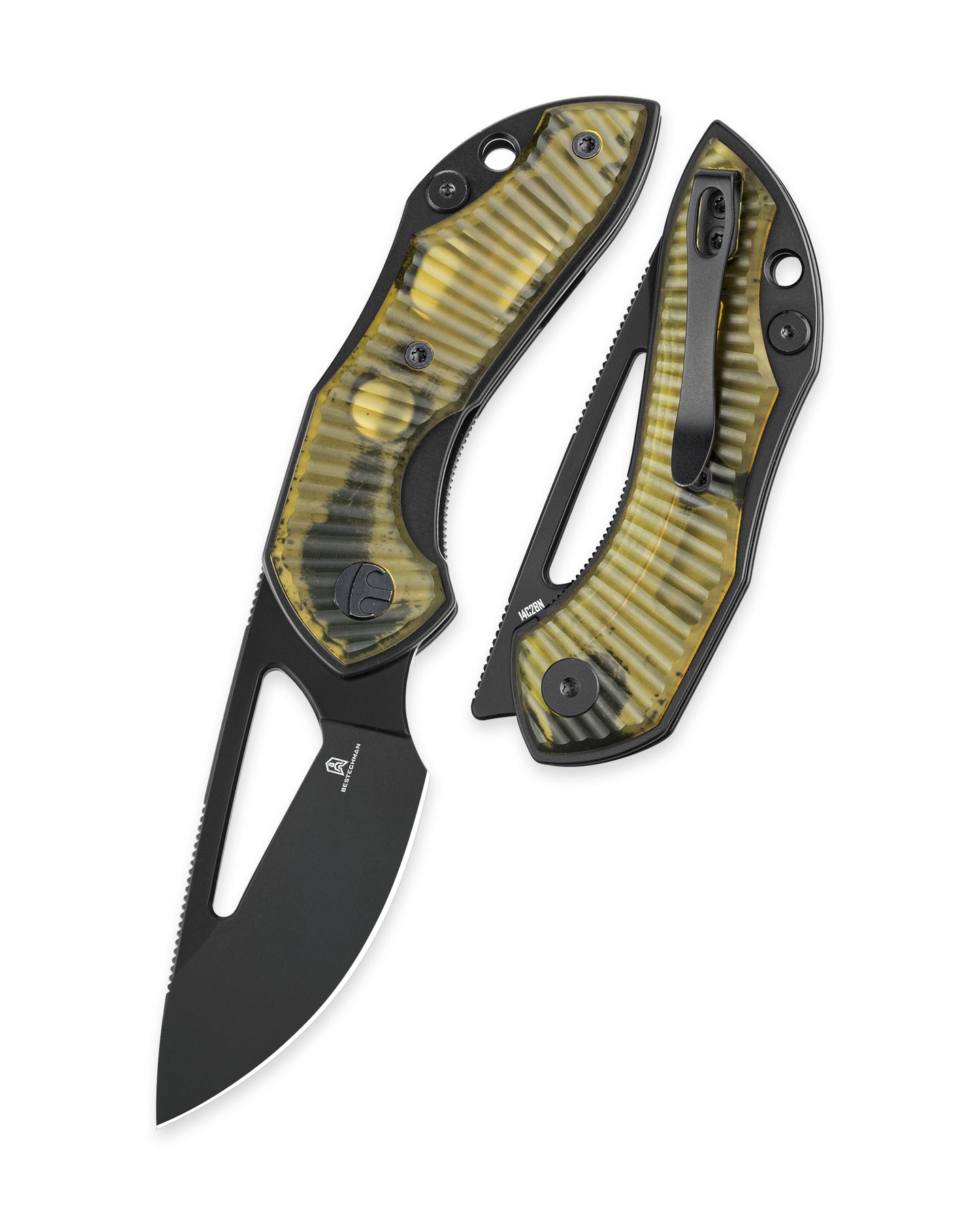 Bestechman Triassic BMK17F 14C28N Blade G10 Handle Liner Lock Folding Knife