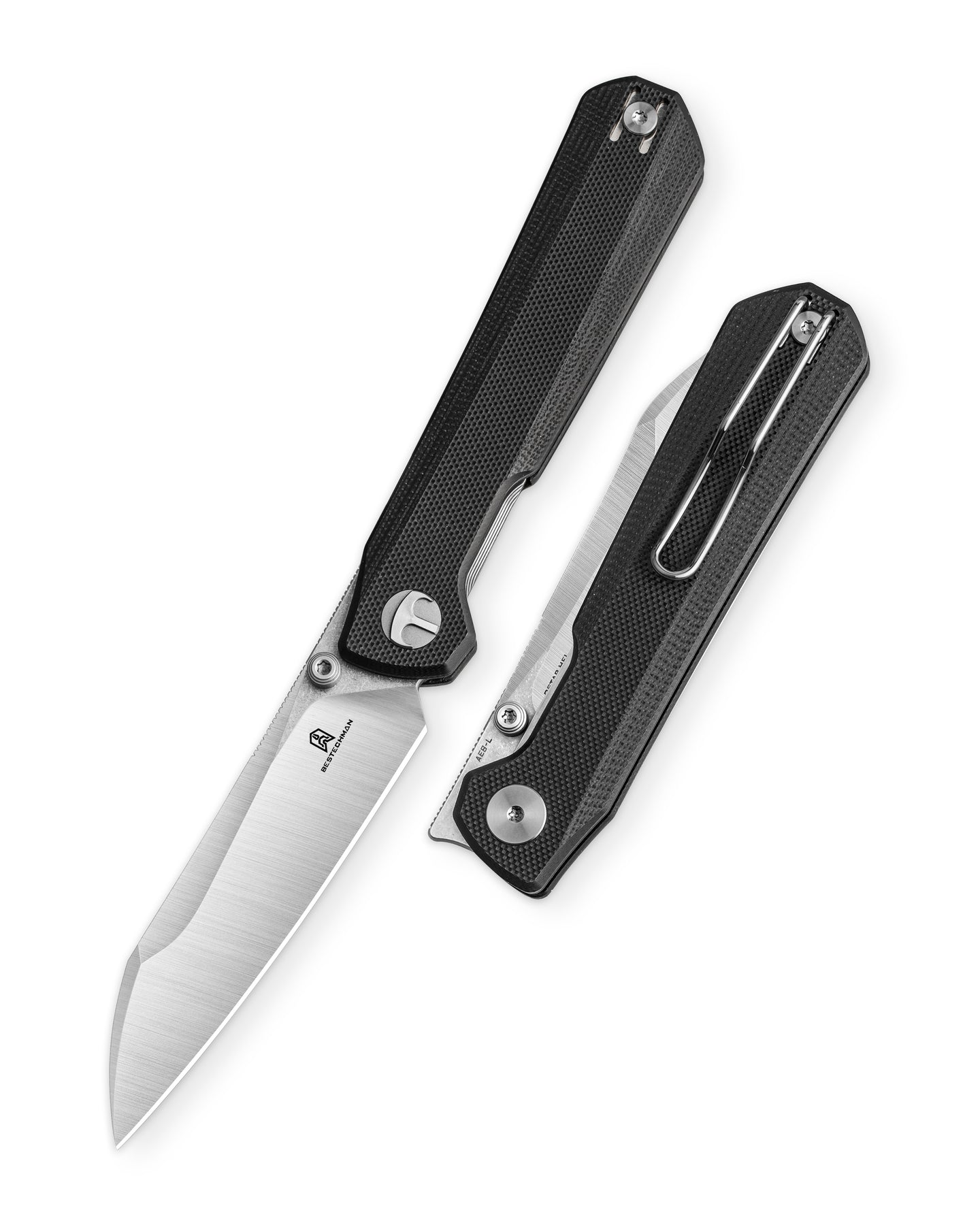 Bestechman Curvee BMK20A AEB-L Steel Blade G10 Handle Liner Lock Folding Knife