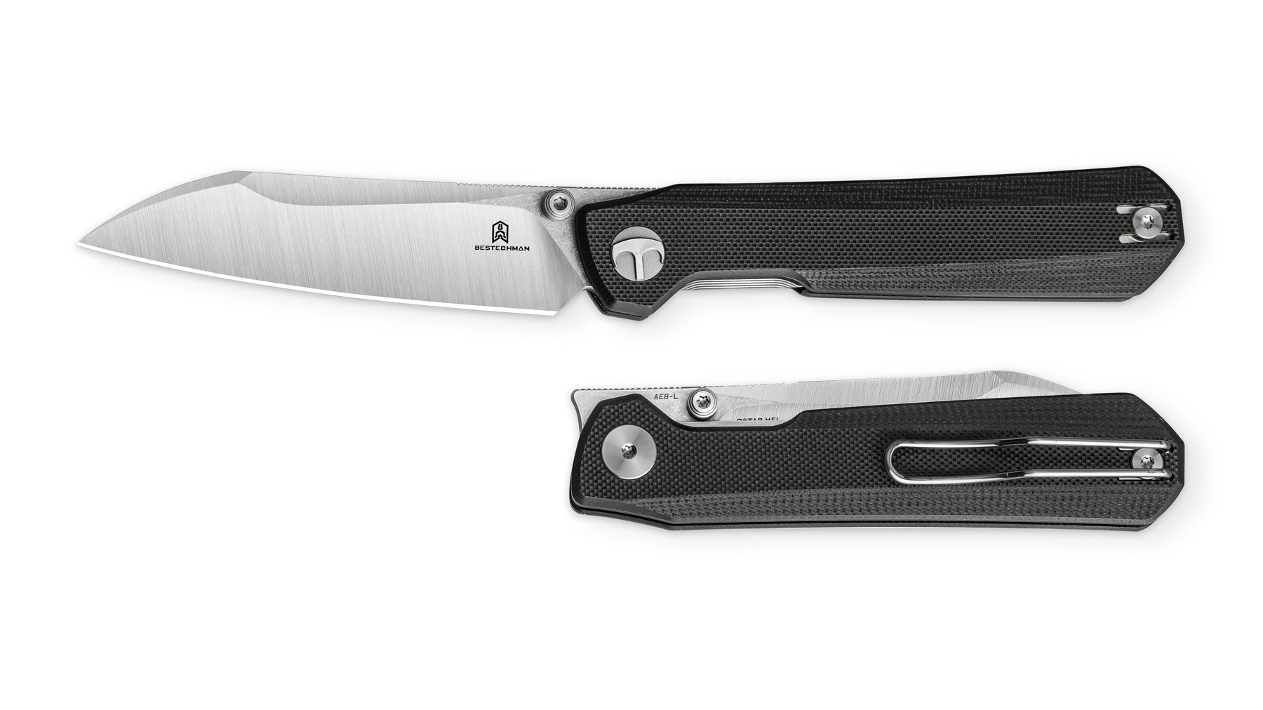 Bestechman Curvee BMK20A AEB-L Blade G10 Handle Liner Lock Folding Knife