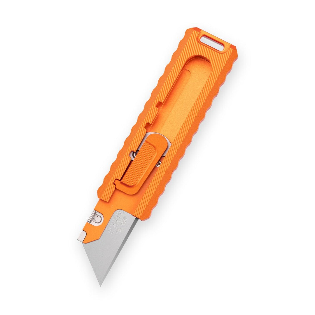 Bestechman Slide BMK23D Stainless Steel Blade Aluminum Handle Step Lock Utility Knife