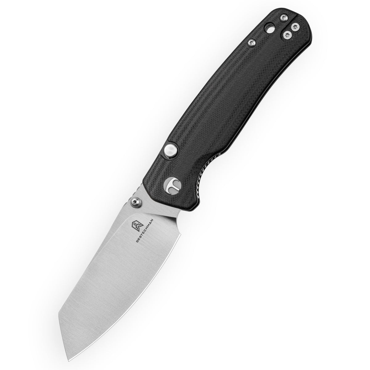 Bestechman Cicada's Wing-TL BMK24B 10Cr15CoMoV Blade Black G10 Handle Top Liner Lock Folding Knife