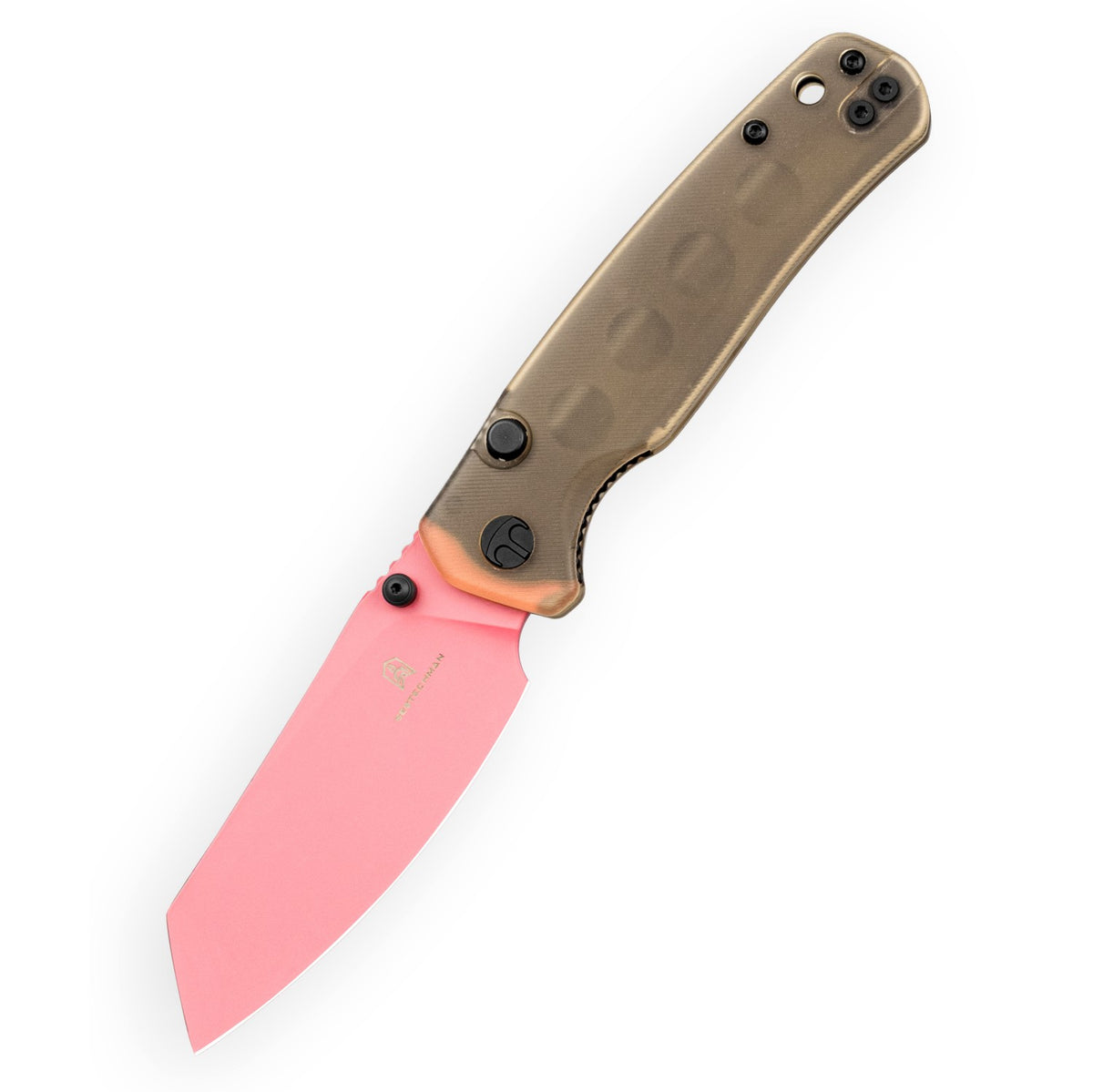 Bestechman Cicada's Wing-TL BMK24J 10Cr15CoMoV Blade Clear Ultem Handle Top Liner Lock Folding Knife