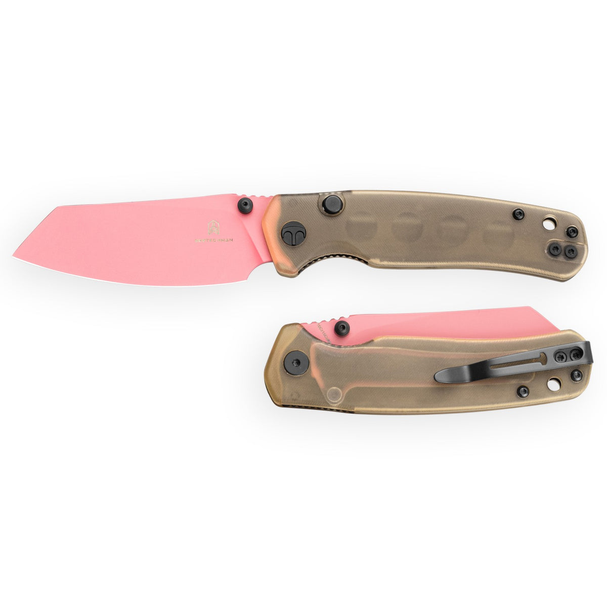 Bestechman Cicada's Wing-TL BMK24J 10Cr15CoMoV Blade Clear Ultem Handle Top Liner Lock Folding Knife