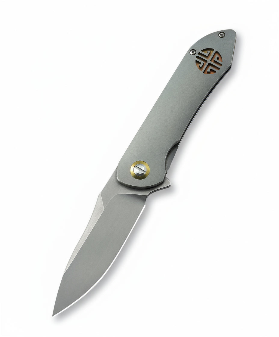 Bestech Emperor BT1703A CPM-S35VN Blade Titanium Handle Frame Lock Folding Knife