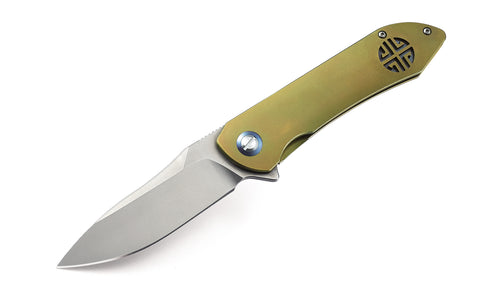 Bestech Emperor BT1703B CPM-S35VN Blade Titanium Handle Frame Lock Folding Knife