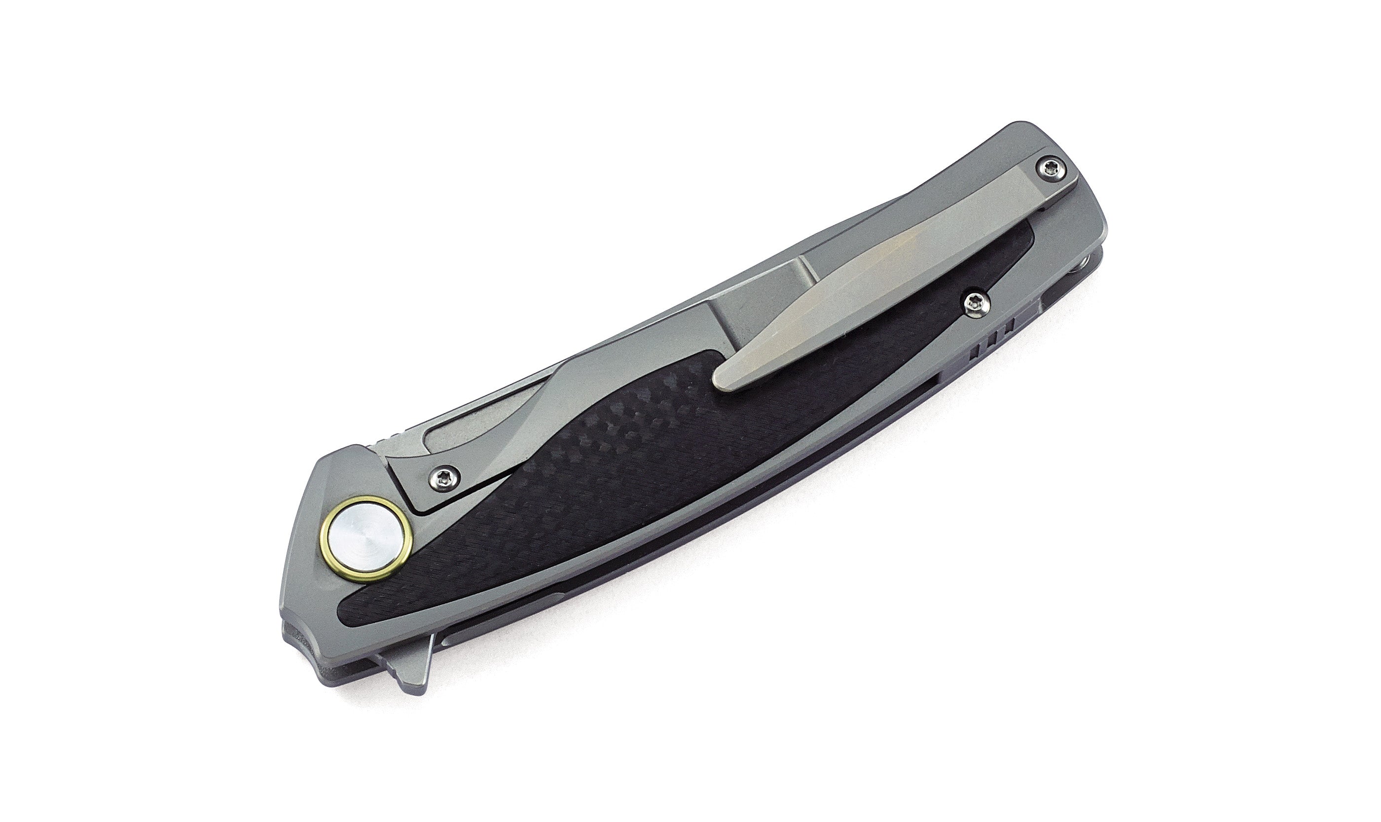 Bestech Predator BT1706B CPM-S35VN Blade Titanium+Carbon Fiber Inlayed Handle Frame Lock Folding Knife