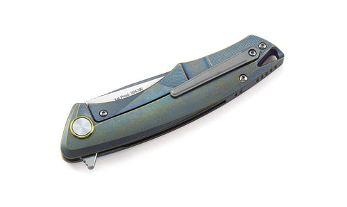 Bestech Dolphin BT1707A CPM-S35VN Blade Titanium Handle Frame Lock Folding Knife