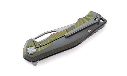 Bestech Tercel BT1708A CPM-S35VN Blade Titanium Handle Frame Lock Folding Knife