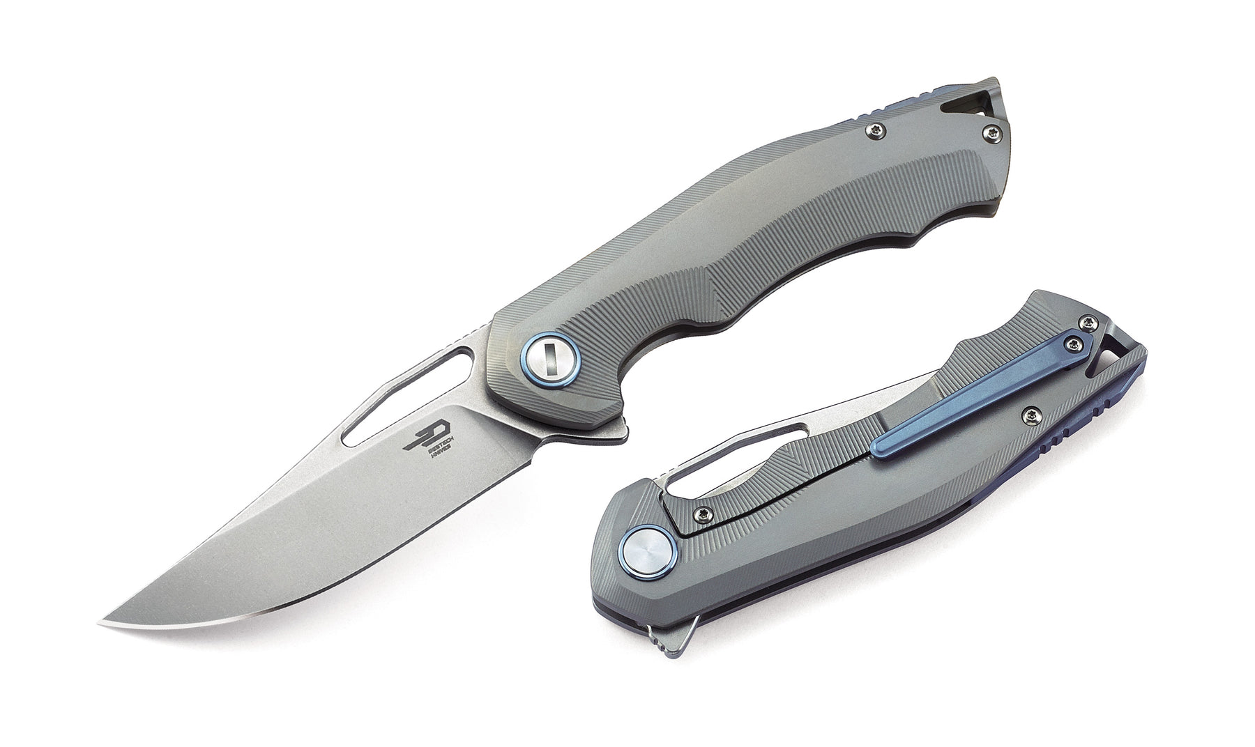 Bestech Tercel BT1708B CPM-S35VN Blade Titanium Handle Frame Lock Folding Knife